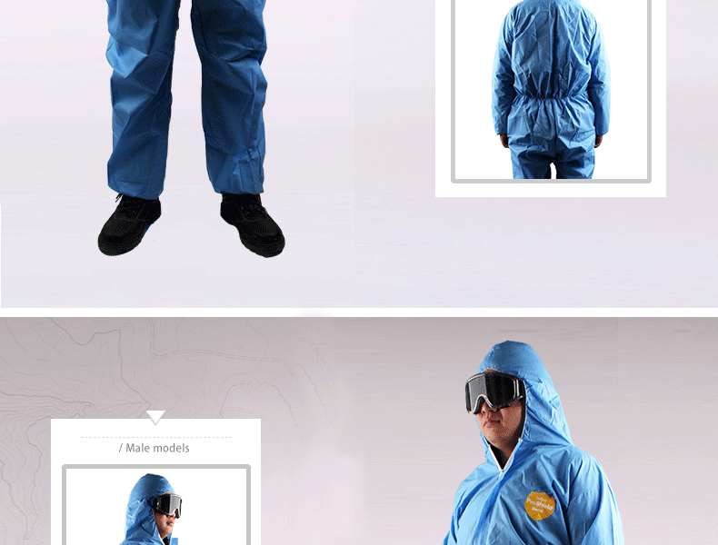 杜邦PB127 ProShield Basic D級(jí)防護(hù)服(圖3)